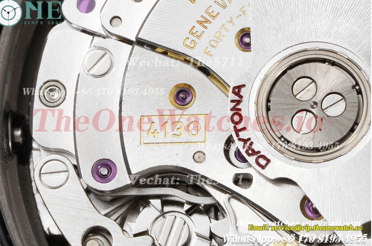 Daytona 40mm Rolex Green Dial SA4130 Cer Cer - AET AETF 0511